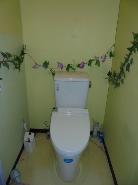 水まわりの移動　リノベーション工事　トイレのリフォーム